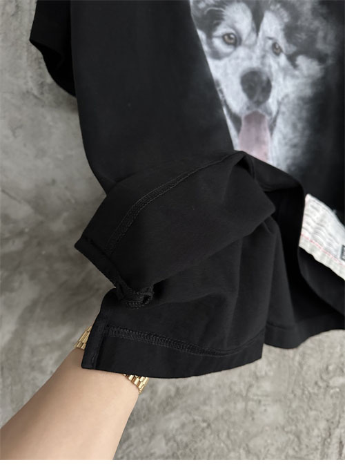 Mihara Yasuhiro 미하라 야스히로 24FW 패치로고 그래픽 프린트 반팔 티셔츠 레플리카 9번 이미지 - 의류 | 세미샵 레플리카 사이트